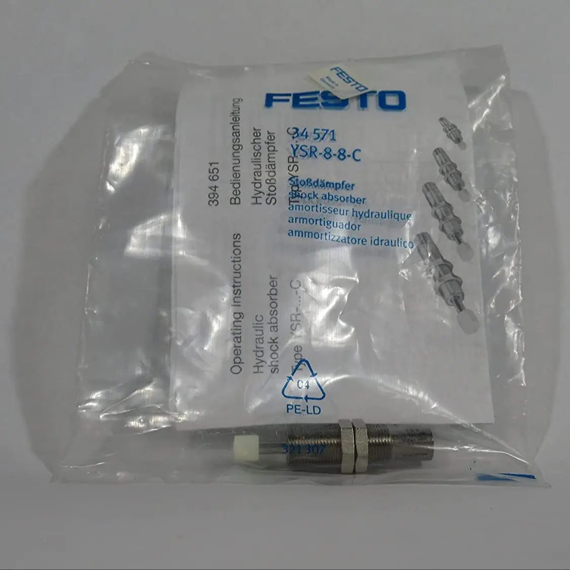

FESTO 34571 YSR-8-8-C амортизатор