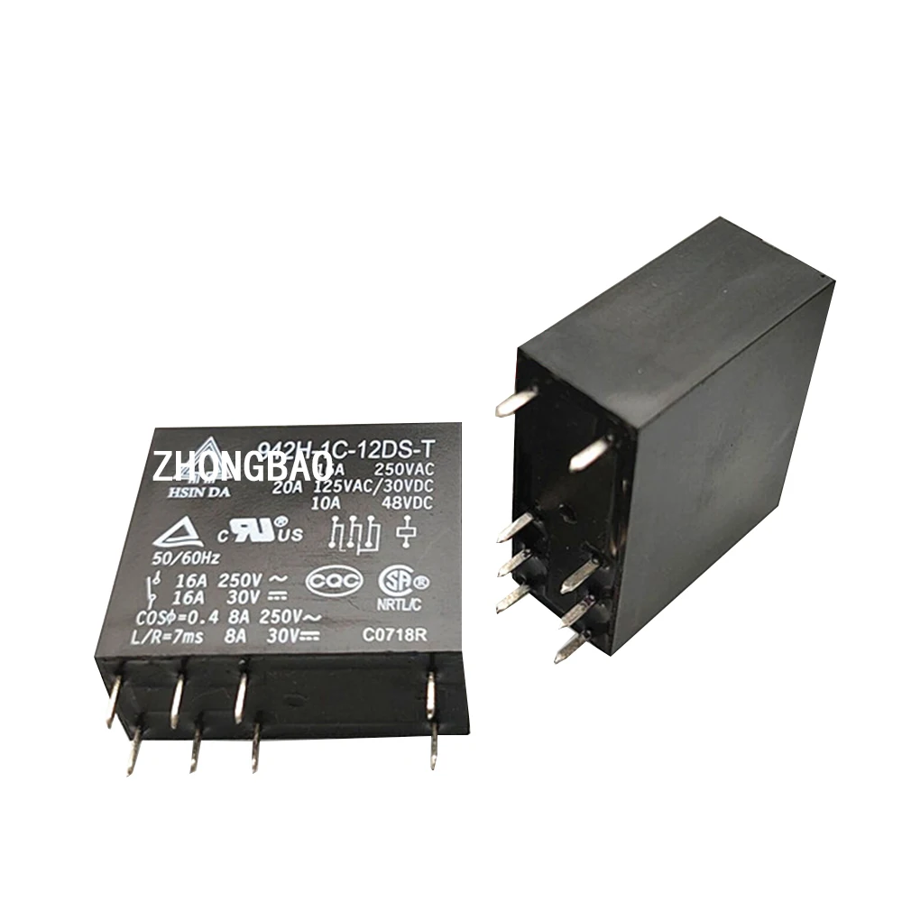 

5 PÇS/LOTE 942H-1C-12DS-T 12V 12VDC 8 16A