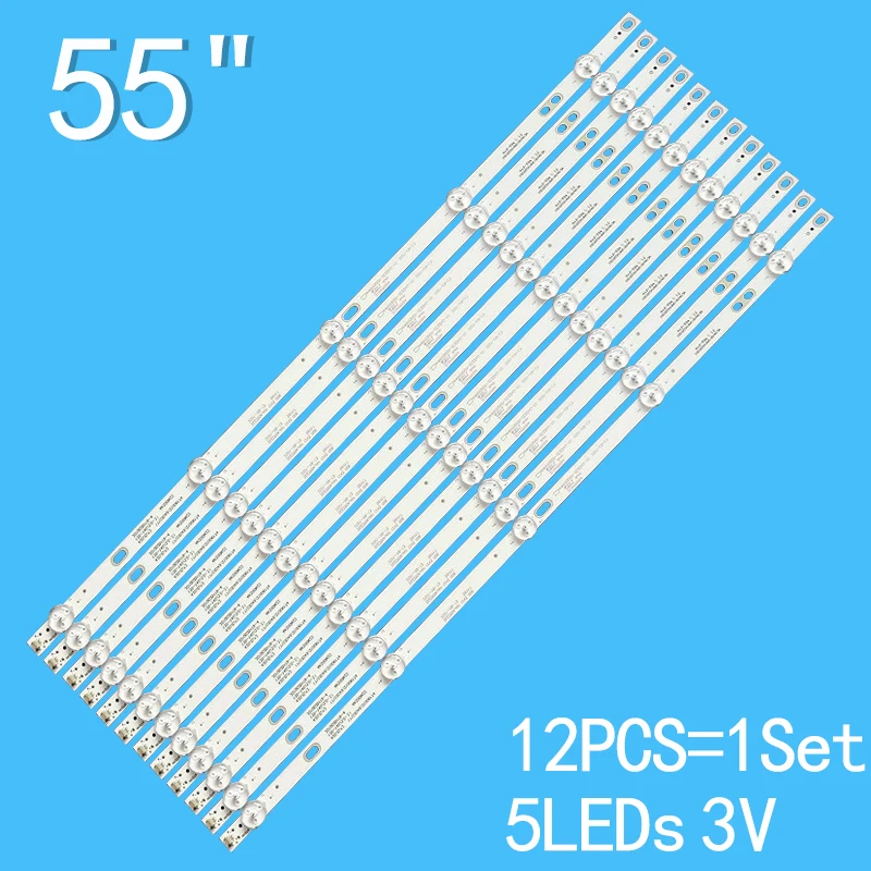 Фонарь подсветки LED55KJAH DLED55KJAH 12X5 0005 HV550QUBB05 PTV55174KILED H55B K55S LED55U60 LED55M60A Ptv55174kiled AHKK55D0