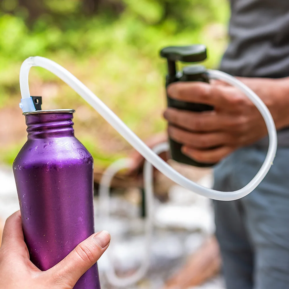 

Outdoor Water Filter Camping Water Purifier Survival Emergency Hiking Equipment