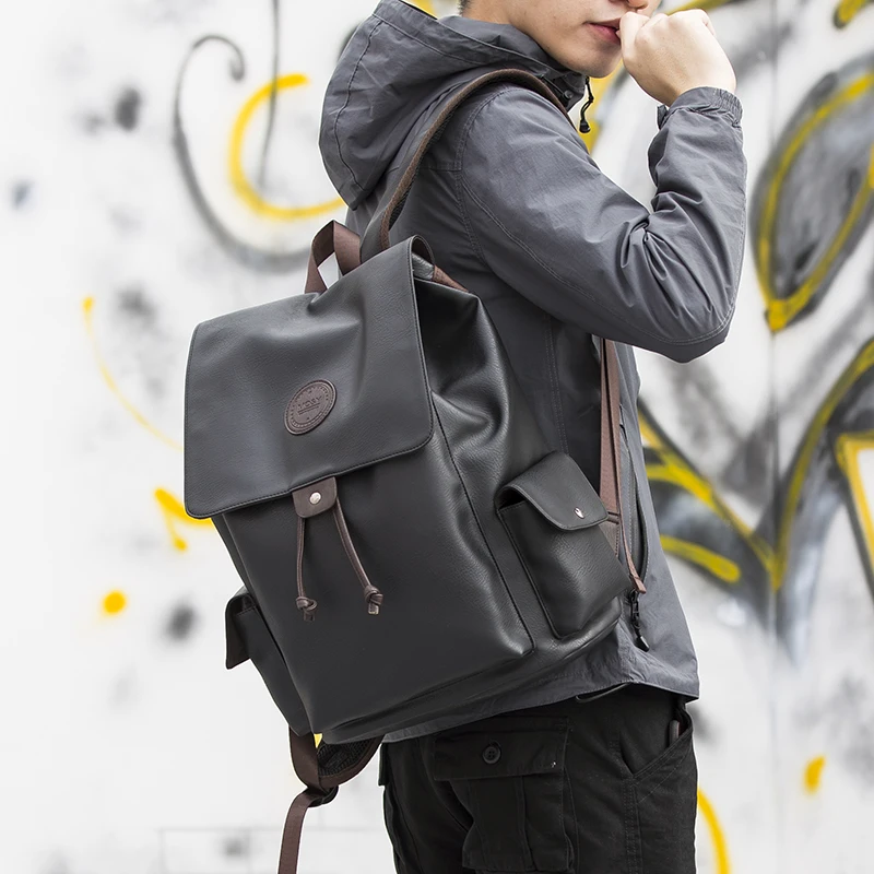 Sports Designer Leather Backpack Cute Luxury Outdoor Laptop Backpack Men Casual School Travel Bolsa Feminina Bags WWH50XP