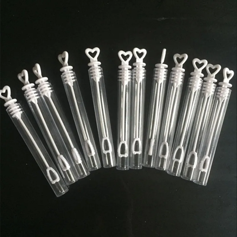 

10/20Pcs Love Heart Wand Tube Bubble Soap Bottle Kids Toys Wedding Gifts for Guests Birthday Party Decoration Baby Shower Favors
