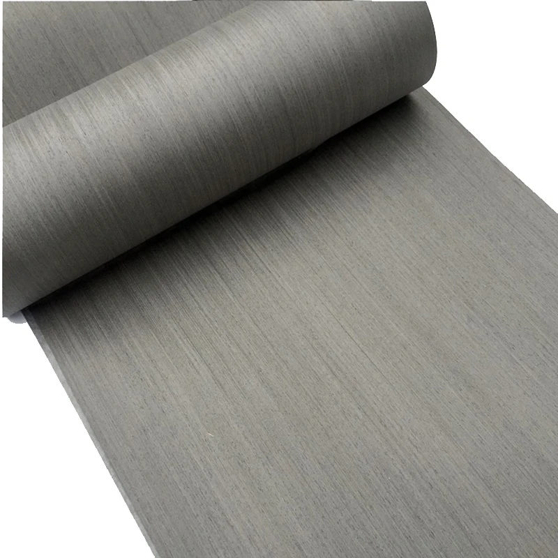 

Length:2.5Meters/pcs Width:58cm Thickness:0.25mm Technology Gray Oak Wood Veneer