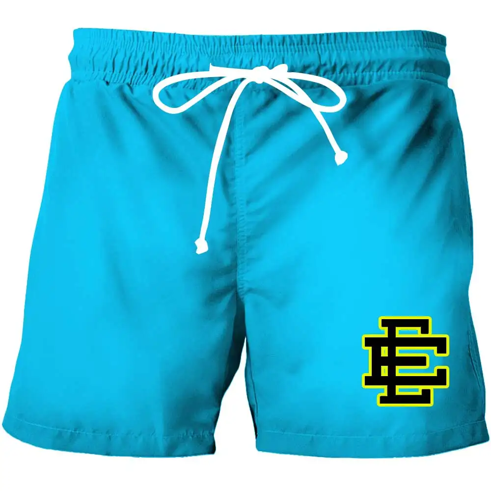 Men's summer shorts fashion home fitness leisure outdoor sports quick-drying swimming trunks 2022 new men's beach pants