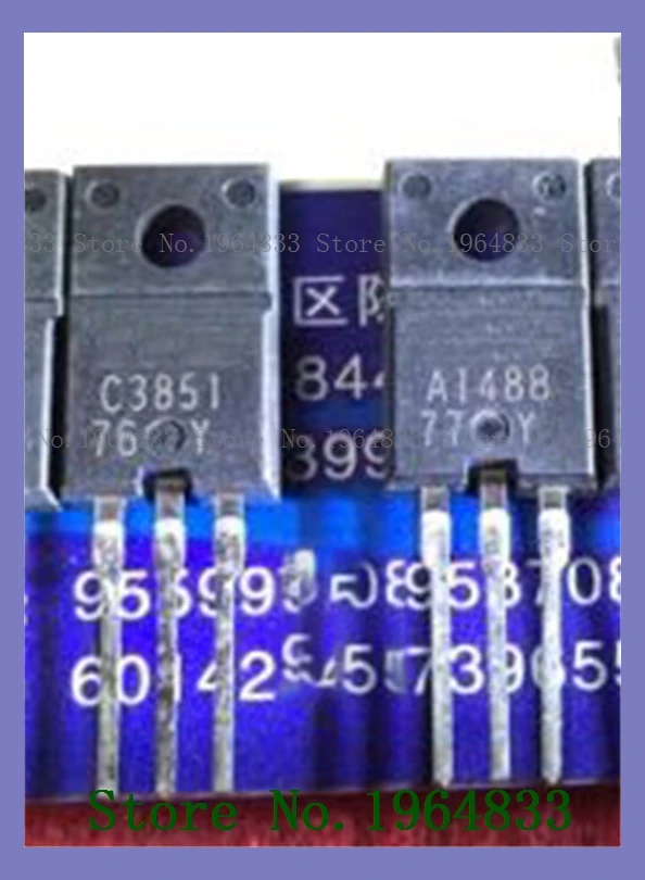 

2 шт./партия = пара 2SA1488 2SC3851
