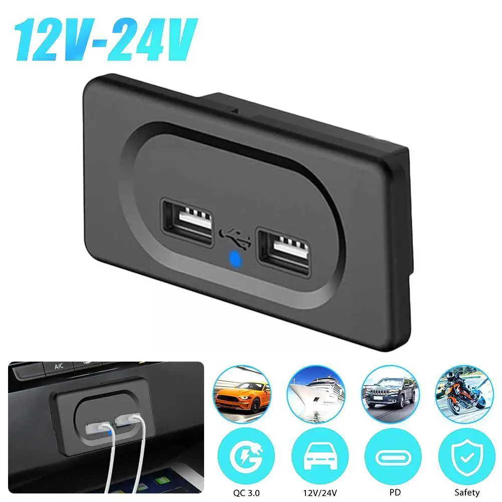 

Автомобильное зарядное устройство DC 5 В/3,1 а с двумя USB-портами