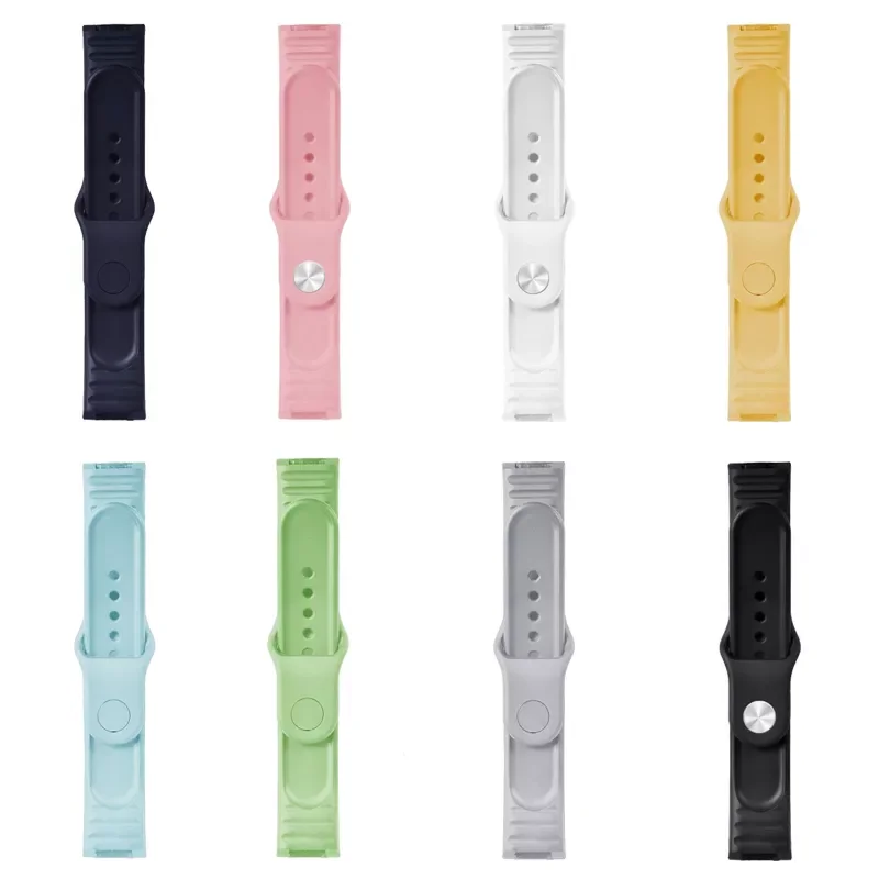 

Newjmt Silicone Strap For Y68 Smartwatch Replace Soft TPU Watchband Belt Smart Watch Band Bracelet Accessories Black Pink W