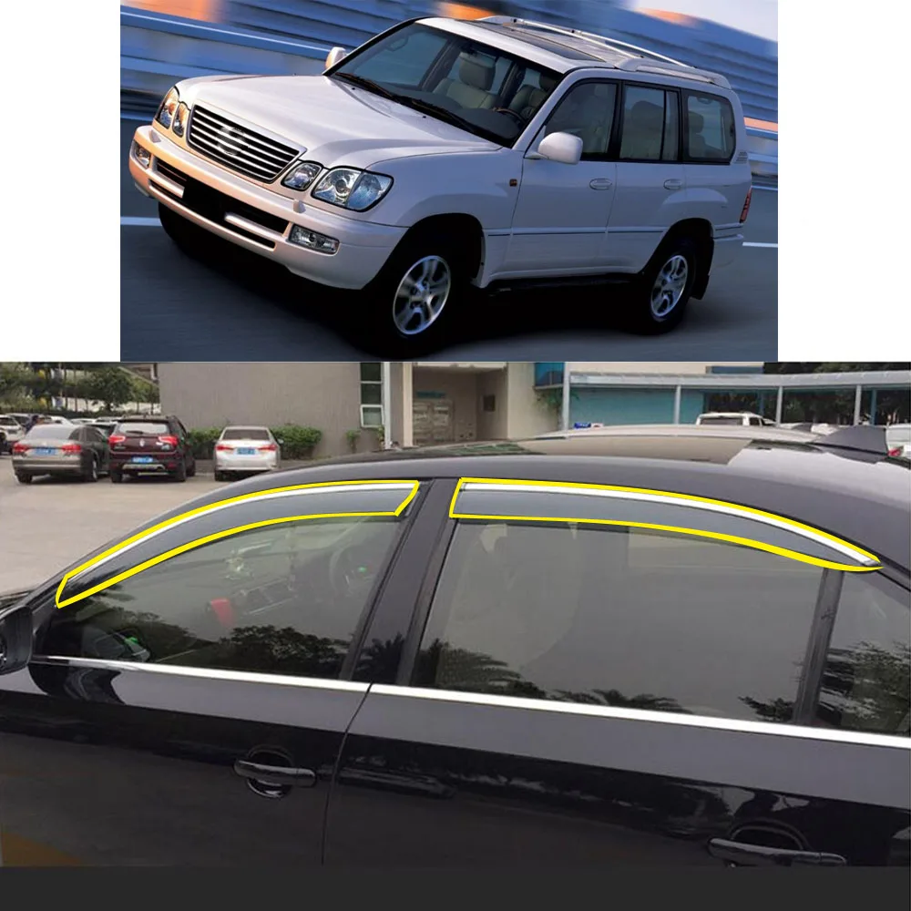 Автомобильная наклейка пластиковое оконное стекло ветрозащитный козырек защита