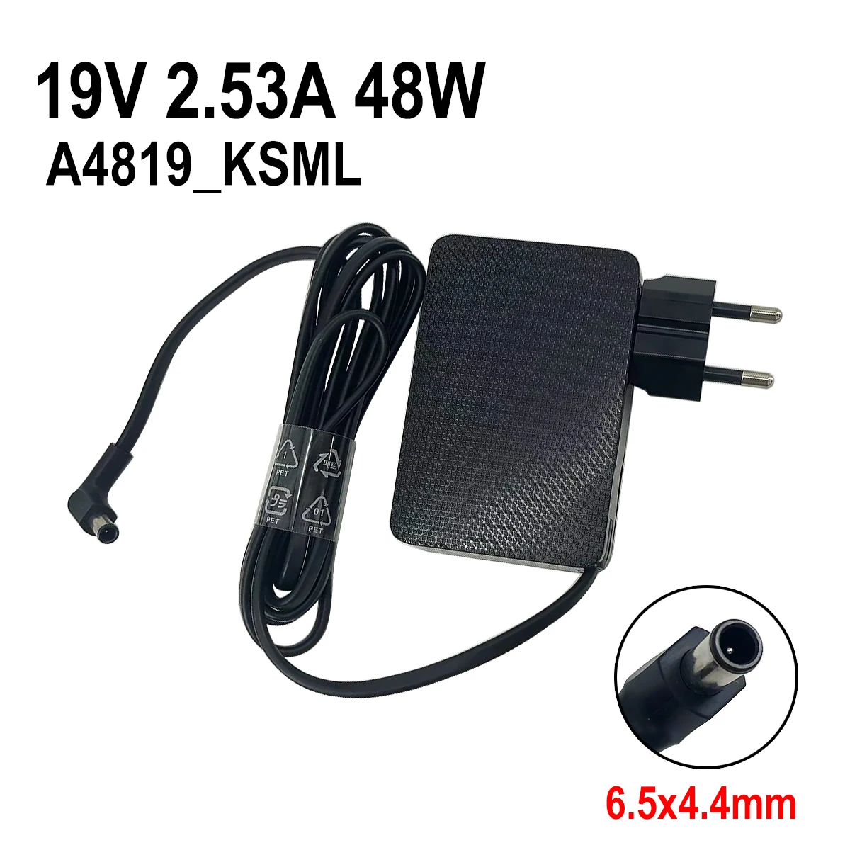 Адаптер питания a4819 _ ksml 19 в 6 5 а 48 Вт 4 x мм для Samsung V32F390SEXXXU ODYSSEY G5