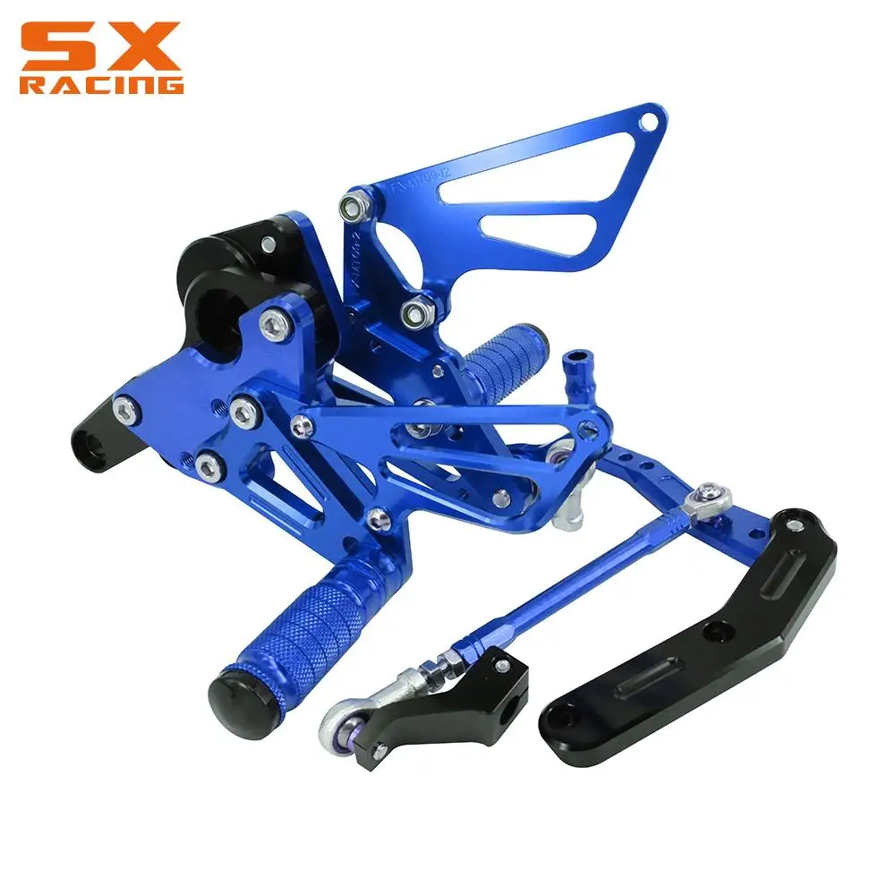 

Motorcycle Adjustable Footpegs Foot Pegs Pedals Rest Rearset For Yamaha MT-09 MT09 FZ-09 FZ09 TRACER FJ-09 FJ09 13-17 XSR900