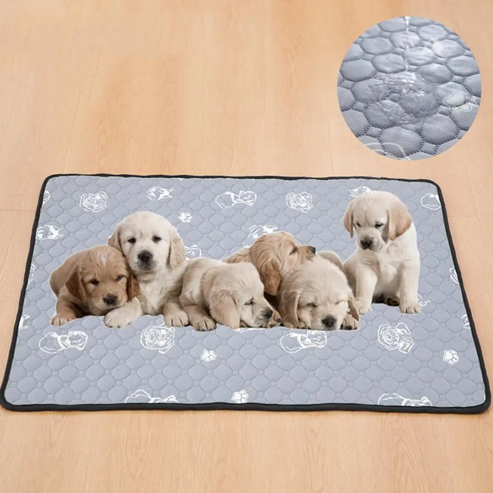 

Pet Dog Pee Pad Washable Super Absorbent Leakproof Anti Slip Diaper Mat Pet Accessories For Rabbit Hamster Pets Supply Wholesale