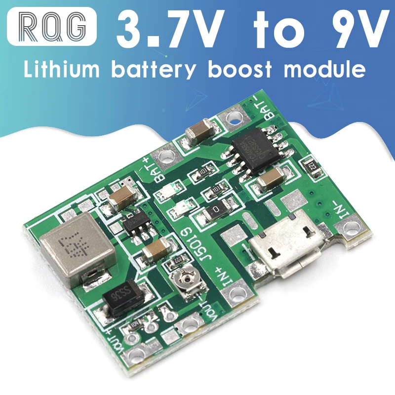 

50PCS Lithium Li-ion 18650 3.7V 4.2V Battery Charger Board DC-DC Step Up Boost Module