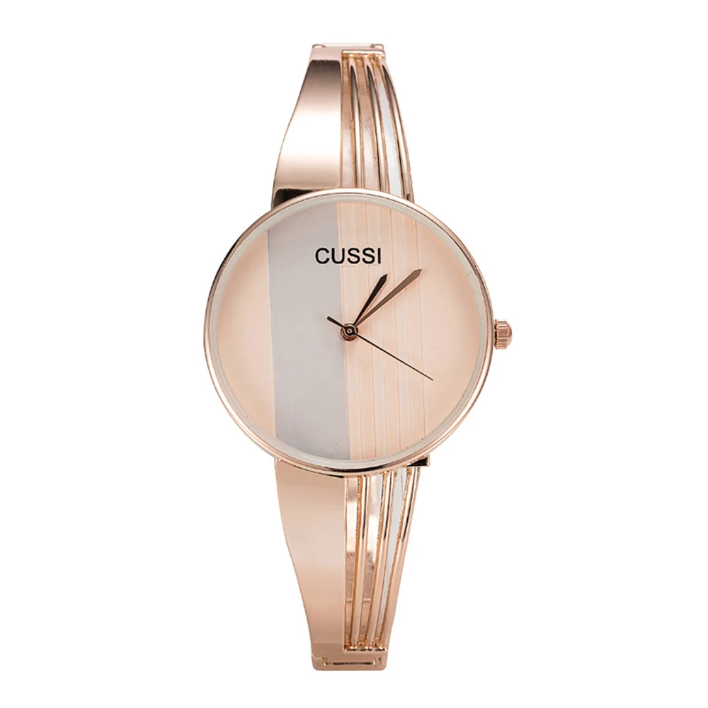 

Fashion Womens Bangle Bracelet Watches Luxury Rose Gold Stainless Steel Korea Ladies Jewelry Watch Female Clock Relogio Feminino