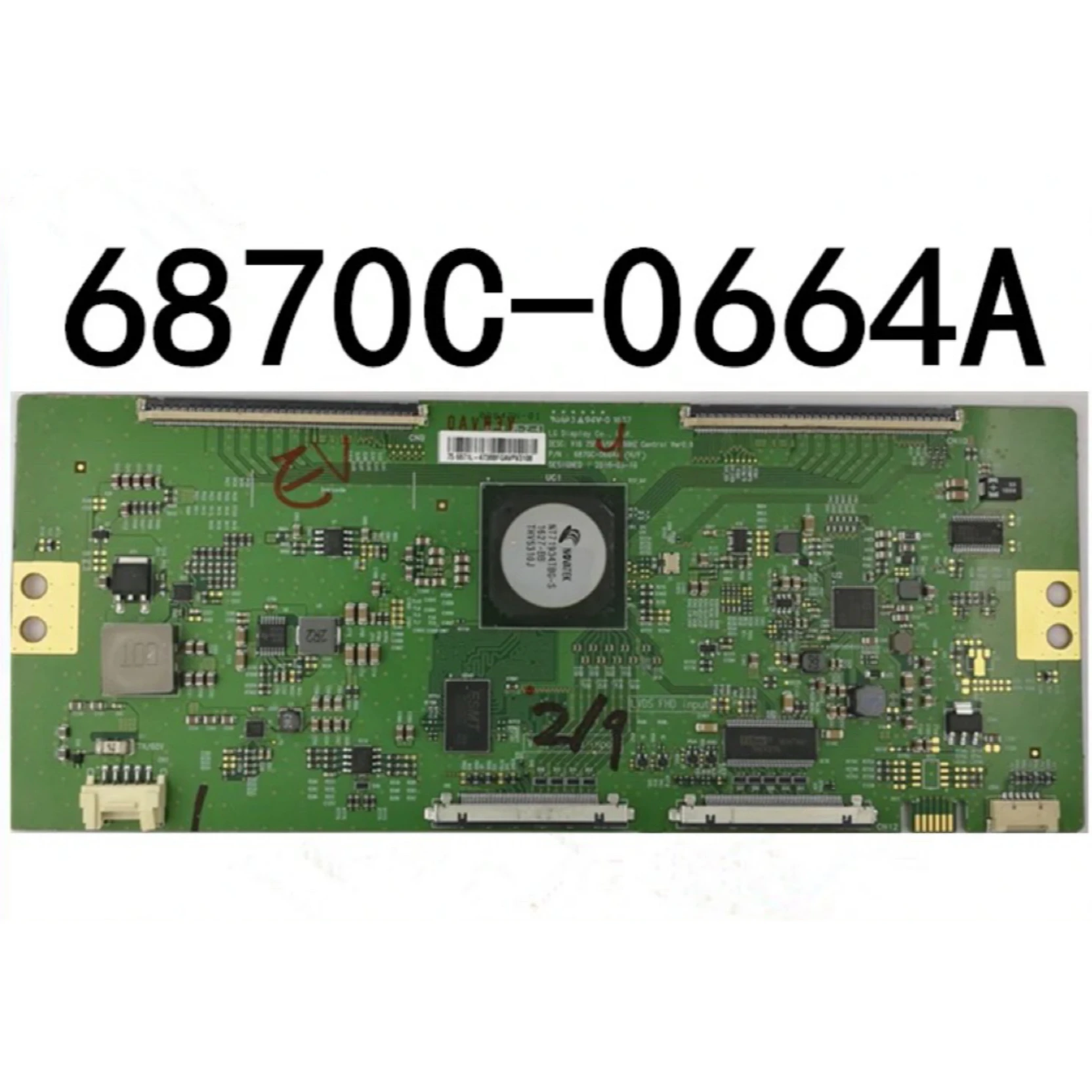 Плата Tcon 6870C-0664A V16 75FHD UHD 60HZ Control Ver0.9 TV Board 75 дюймов для телевизора, оригинальная материнская плата T-con 6870C 0664A (art.: 3920ca707dd80) - 3920ca707dd80