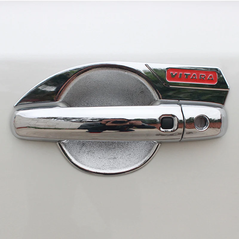 

Car Door Handle Bowl Covers ABS Chrome Accessories Stickers Car Styling for Suzuki Vitara 2015-2022
