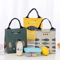 portable insulation lunch bags women cooler picnic bags insulated thermal handbags children school food container accessories