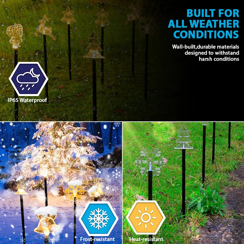 Продажа 5 шт., светодиодная гирлянда на солнечной батарее