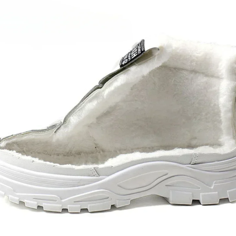 Зимние зимние ботинки для женщин повседневная обувь с высоким берцем теплые