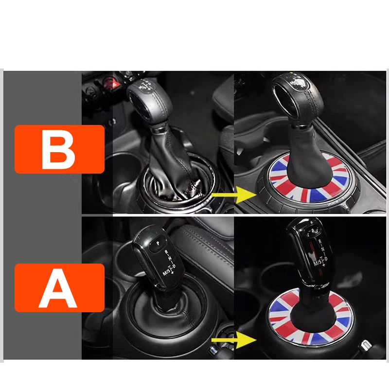 Пылезащитная панель рычага переключения передач автомобиля для MINI ONE Cooper S JCW F54 F55