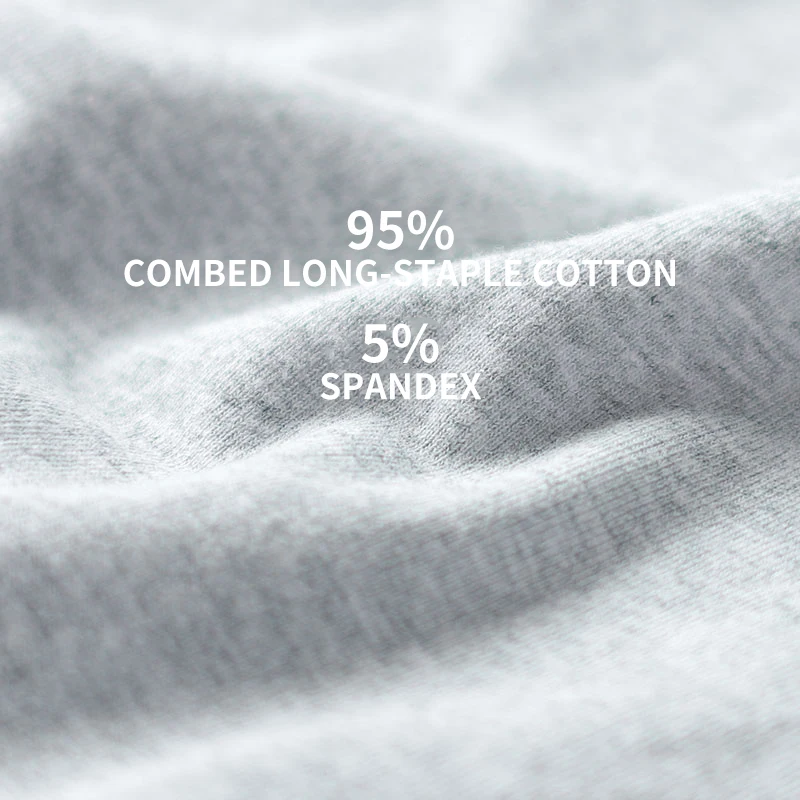 MIIOW 3pcs Exquisite Men Underwear Soft Combed Long Staple Cotton Man Boxer Underpants Breathable Mesh Crotch Man Bxoers Shorts