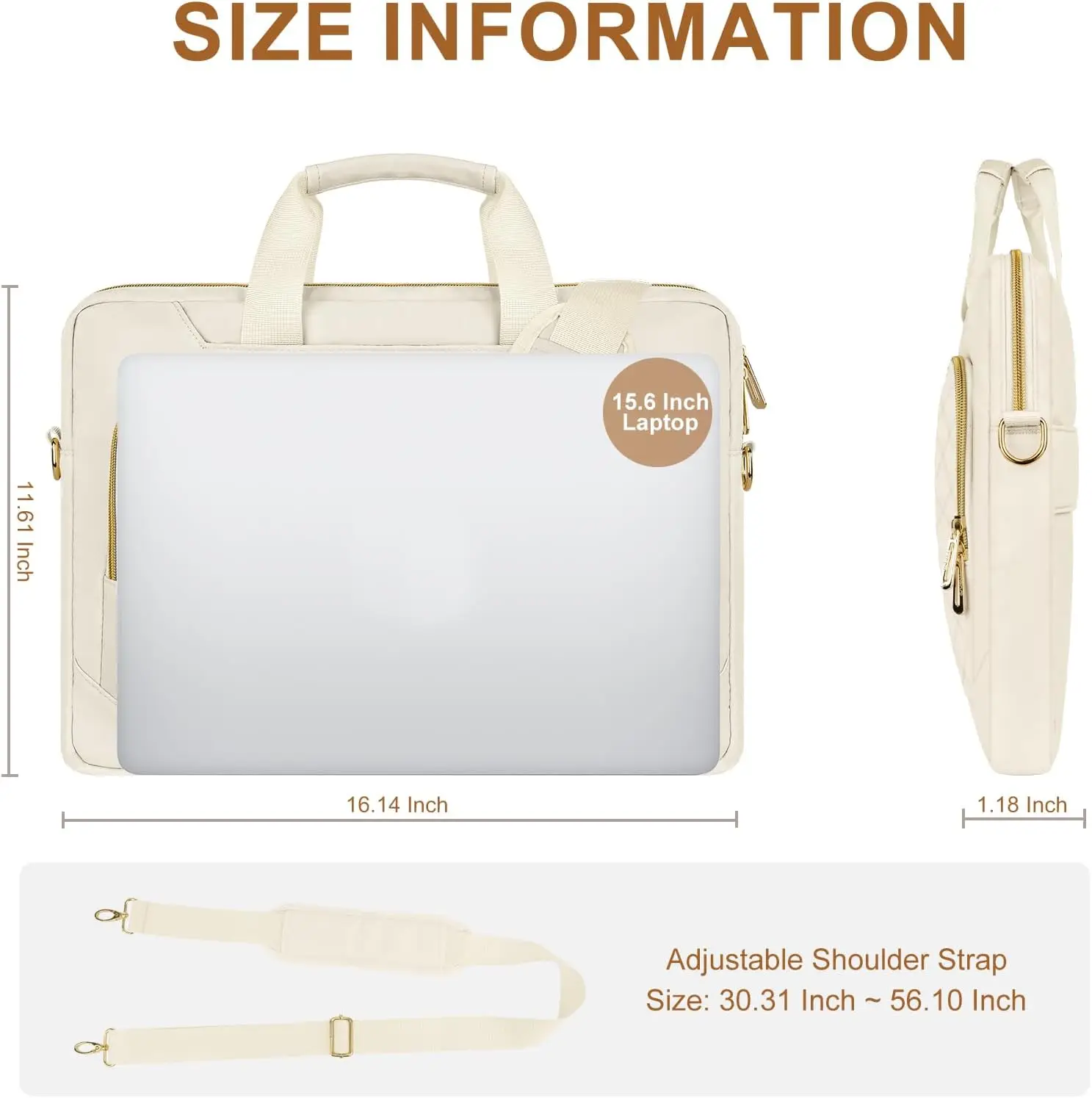 Фото Сумка через плечо для ноутбука MacBook Air Pro 15 16 M4 M3 M2 M1, сумка для ноутбука Dell HP Acer Asus, портфель с рукавом-мессенджером №4