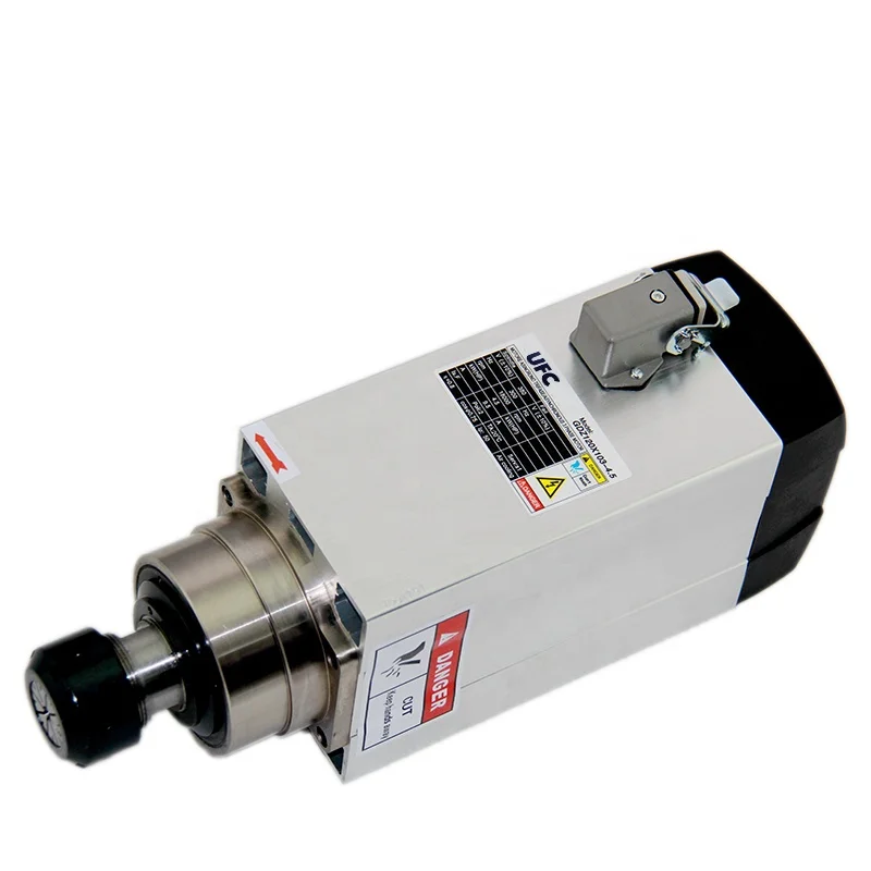 

High speed cnc lathe router milling 4.5kw spindle cnc er32 air cooled spindle cnc
