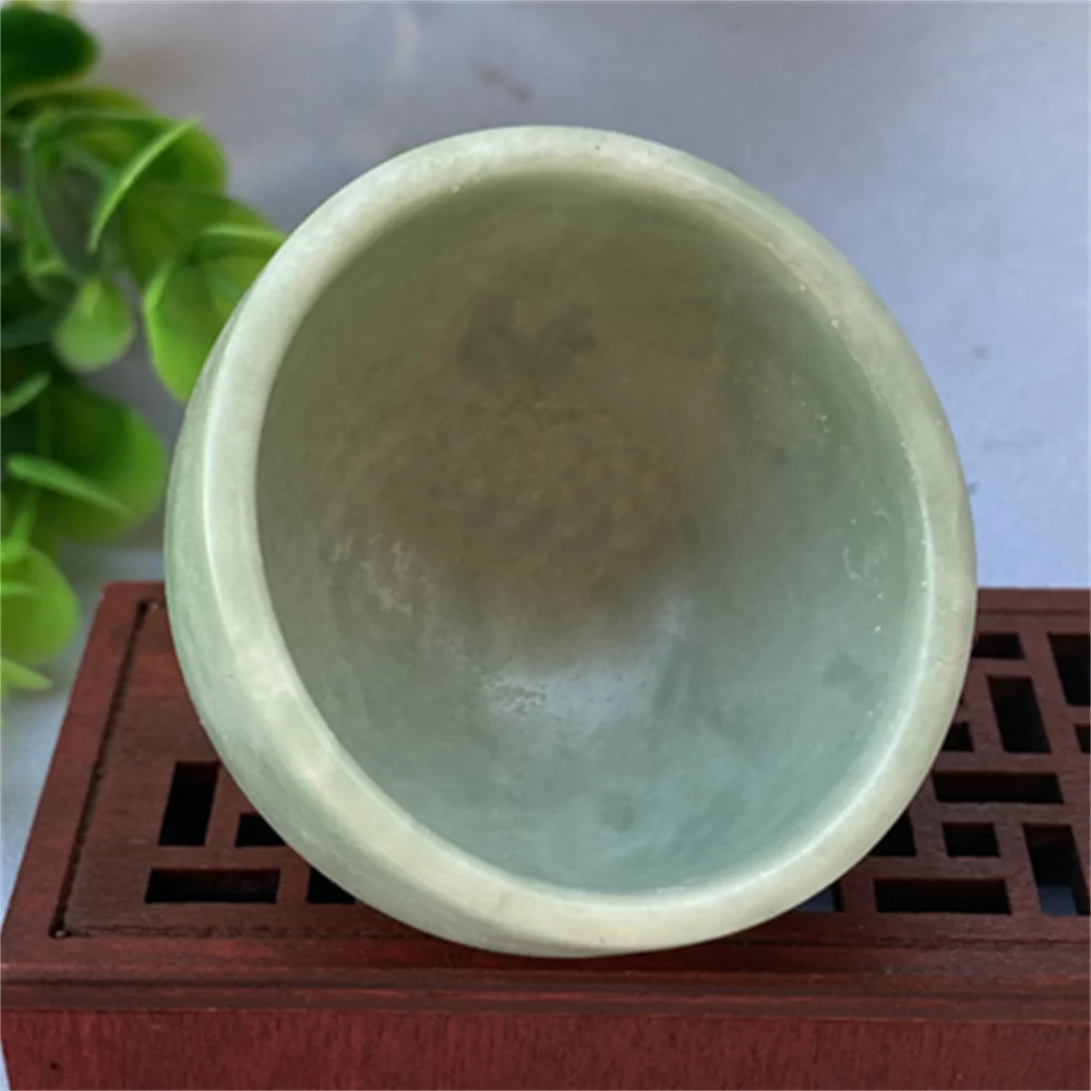 

Нефритовая хрустальная чаша 50 мм