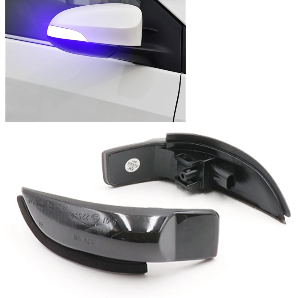 

Car Dynamic Side Signal LED Light Mirror Turn Smoked Reverse Rear View Lamp For Toyota VITZ ETIOS AVALON AQUA 2009-2015