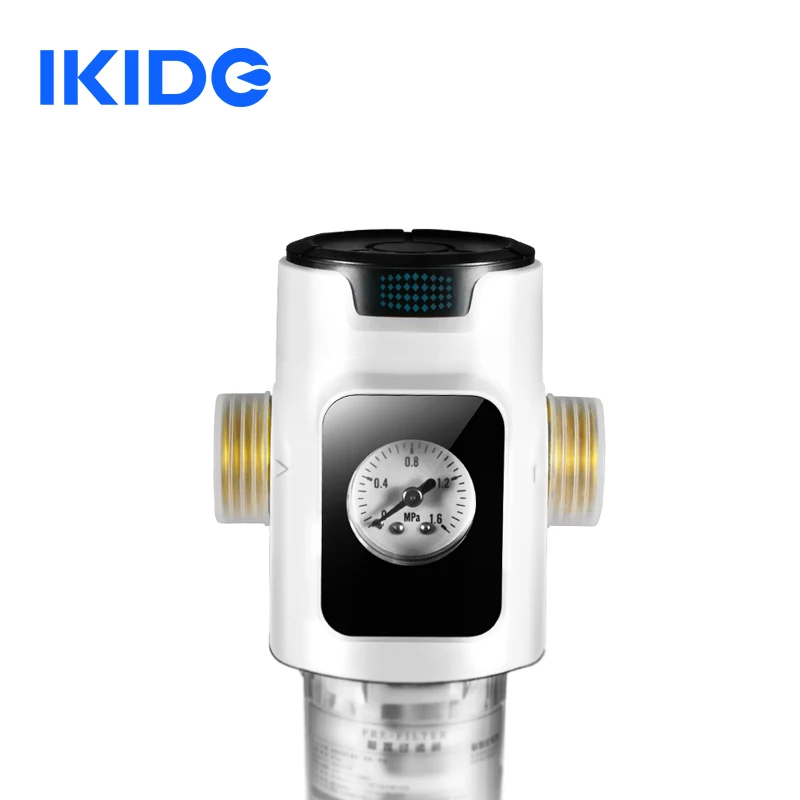 IKIDE Whole House Pre Filter Water Purifier 316L Stainless Steel Mesh Water Filter enlarge