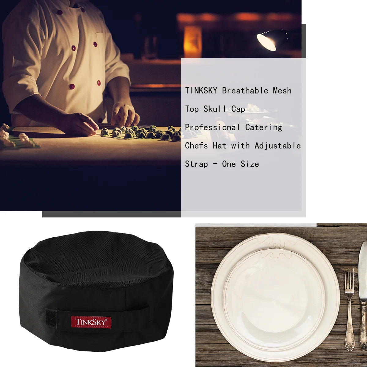 

Mesh Chef Hat Chef Hats for Men Chef Hats
