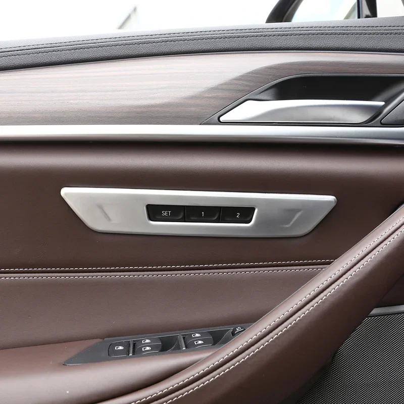 Для BMW 5 серий 6 серия G30 G32 18-22 ABS углеродное волокно Кнопка замка памяти автомобильного сиденья рамка отделка крышка стикер автомобильные аксессуары (art.: 3920c8f11ecfa) - 3920c8f11ecfa