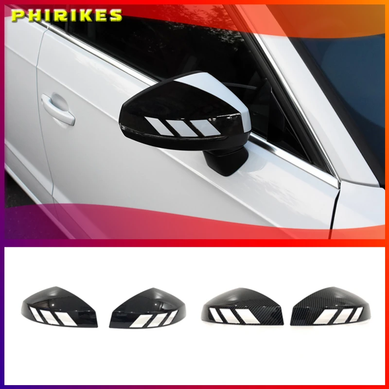 

Side Wing Mirror Cap Covers for Audi A3 S3 8V 2013 2014 2015 2016 2018 2017 2019