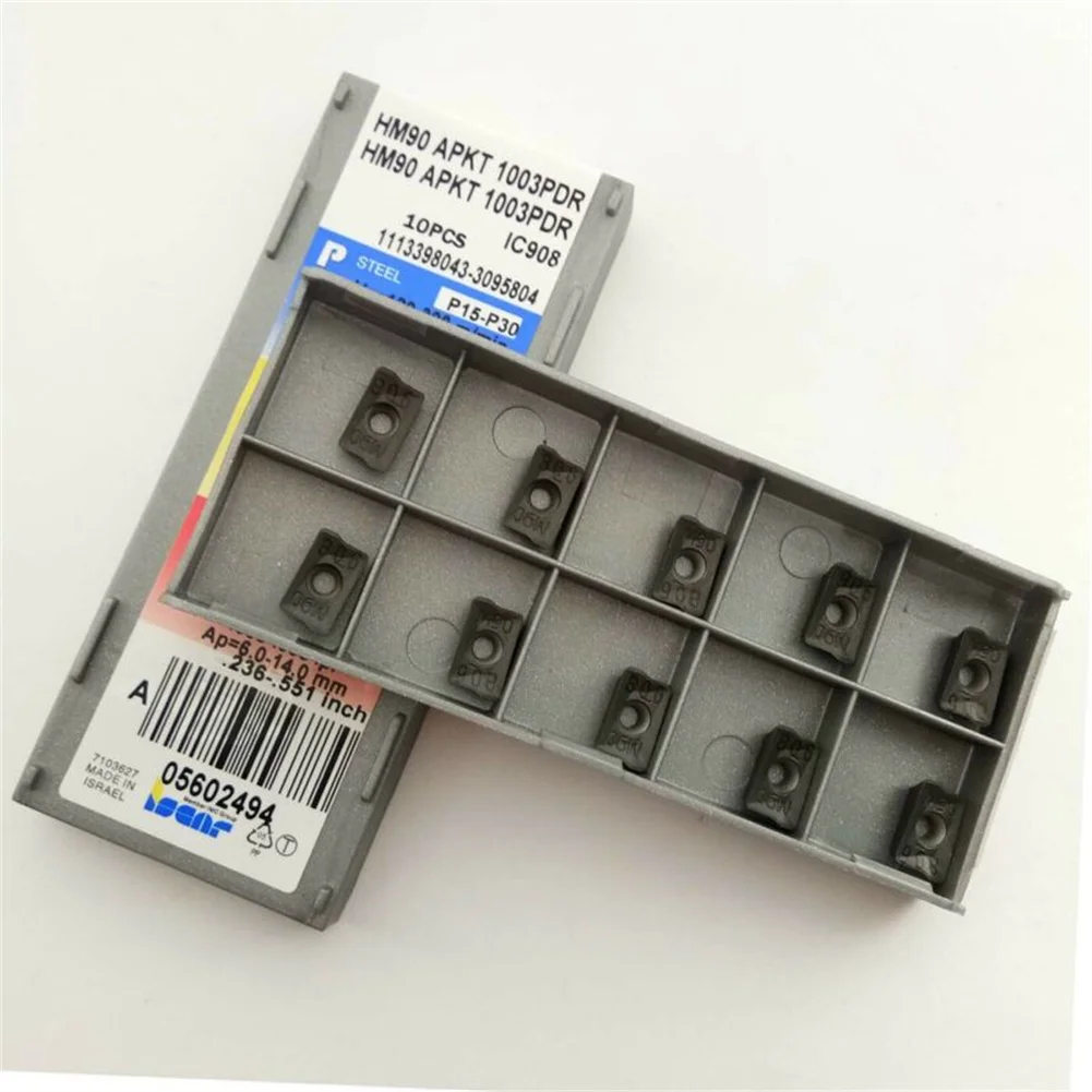 

Карбидные вставки APKT1003PDER APKT1003PDR, 10*6,3*3 мм
