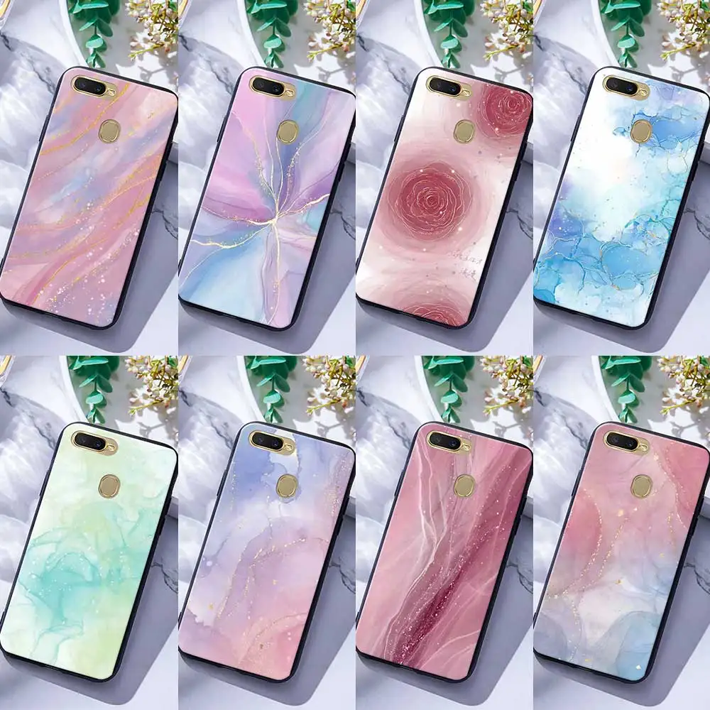 

For OPPO A3 A3S A5 A7 A9 A31 A91 2020 A37 A39 Silicone Phone Case Cover Dreamy yarn