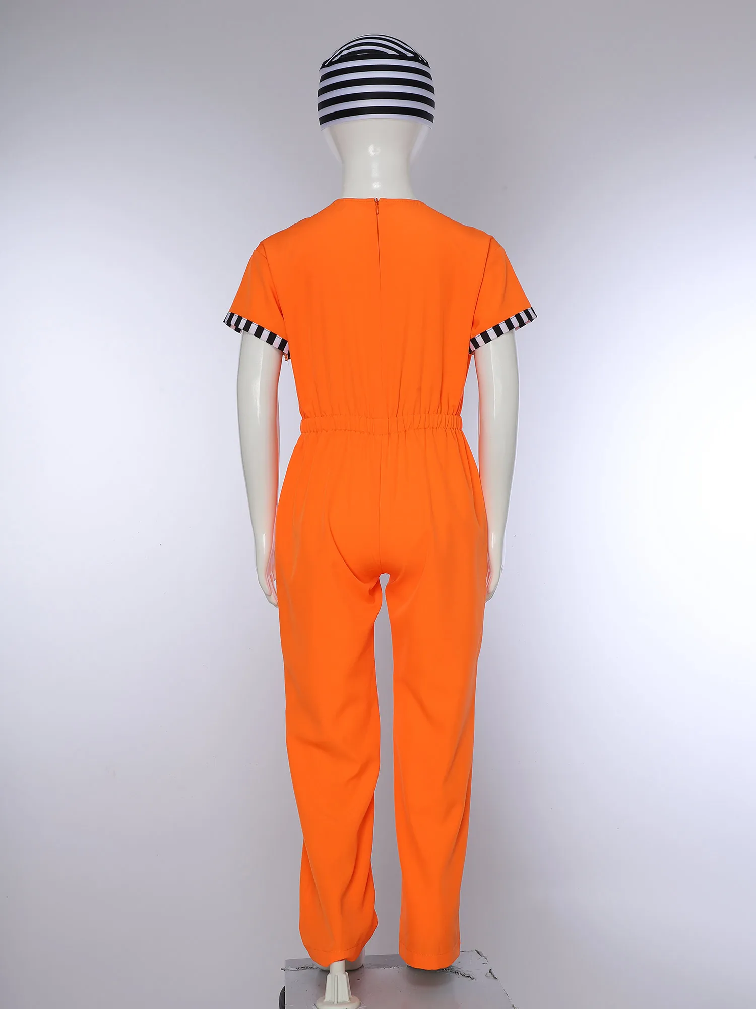 Детский костюм заключенного с коротким рукавом флеймой тюремная форма тюрьмы