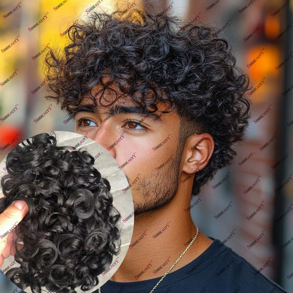 Супер прочный моно NPU дышащая сетчатая основа черный коричневый блондинка