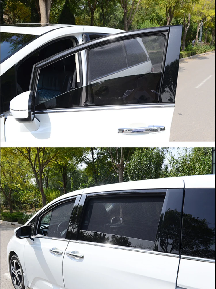Фото Автомобильные солнцезащитные козырьки для Chery Arrizo 8 2025 Автомобильные аксессуары Chery Fulwin A8/A8 Pro/A8 L 2022-2024 Сетчатый солнцезащитный козырек для лобового стекла, шторка для бокового окна №5
