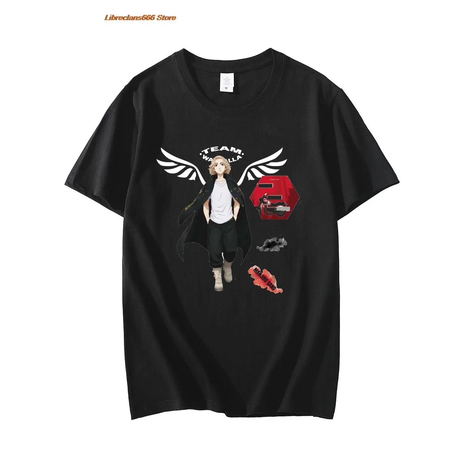 

Kawaii Tokyo Revengers Anime Harajuku T Shirts Clothing Printed Men Women Summer Streetwear Pullover Cotton Tracksuits Boys Tees