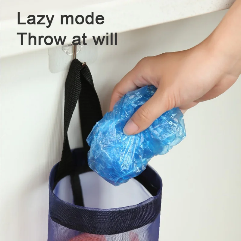 Настенный мешок для мусора органайзер всякой всячины пластиковый настенный