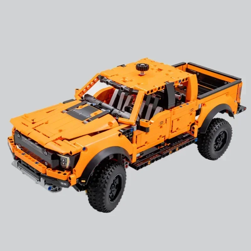 1300 шт. технические пикапы блоки F-150 Raptor гоночные грузовики спортивные автомобили