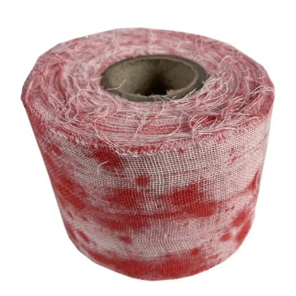 

Cosplay Props Tear-resistant Halloween Performance Blood Bandage for Carnival