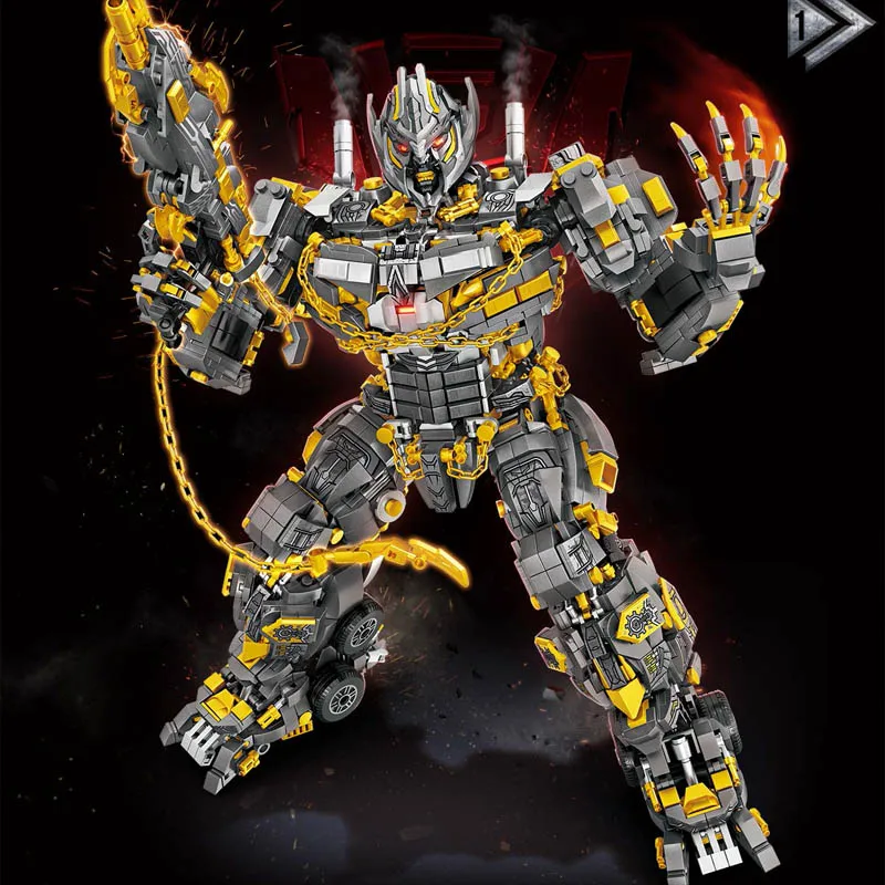 2806 шт. Детский конструктор робот