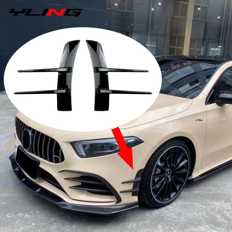 

2 шт., передние бамперы для Benz A180 A200 A220