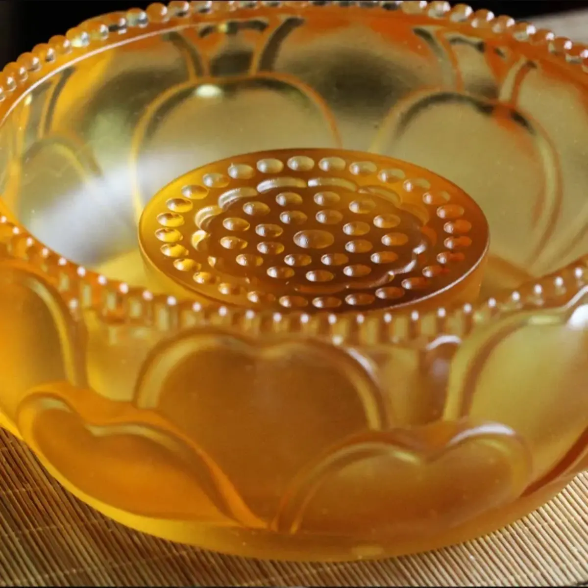 Ancient Glass Bath Buddha Basin Decoration Home Living Room Buddhist Temple Tabletop Display OfferingsPprince Buddha Buddha