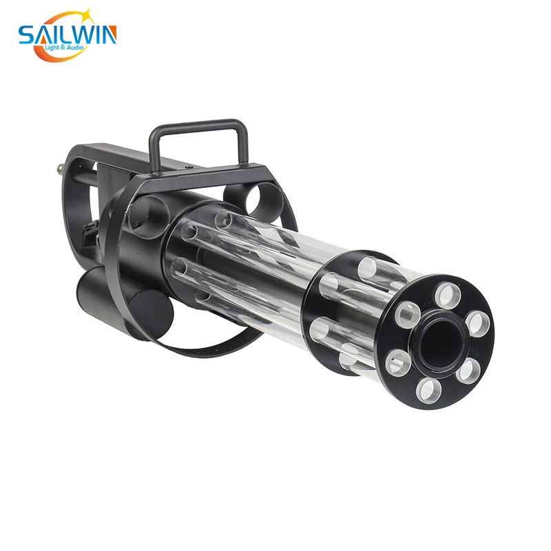 Sailwin Co2 Jet Machine Ручные реактивные пистолеты LED GATLING Gun Дымовая туманная машина для