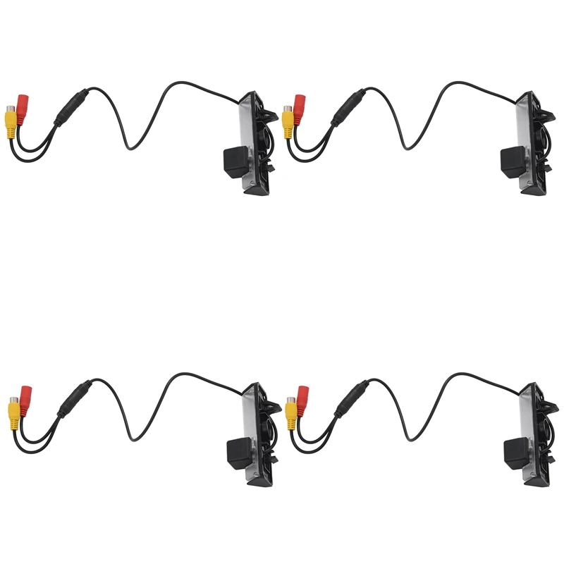 

4X Car Hd Rear View Camera for Mitsubishi Pajero Sport / Pajero Dark 2008-2017
