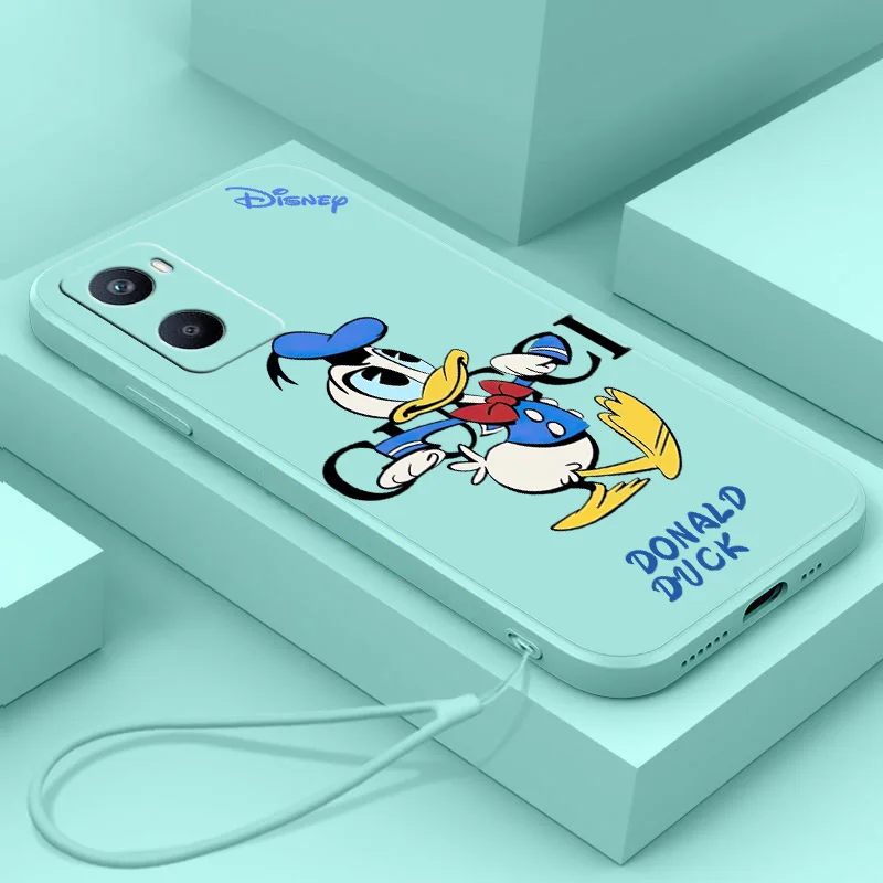 Чехол для телефона Disney Lovely Daisy Donald Duck OPPO A 98 96 94 93 78 76 74 73 72 57 55 54 53 52 31 16 S K E 2020 Liquid Rope