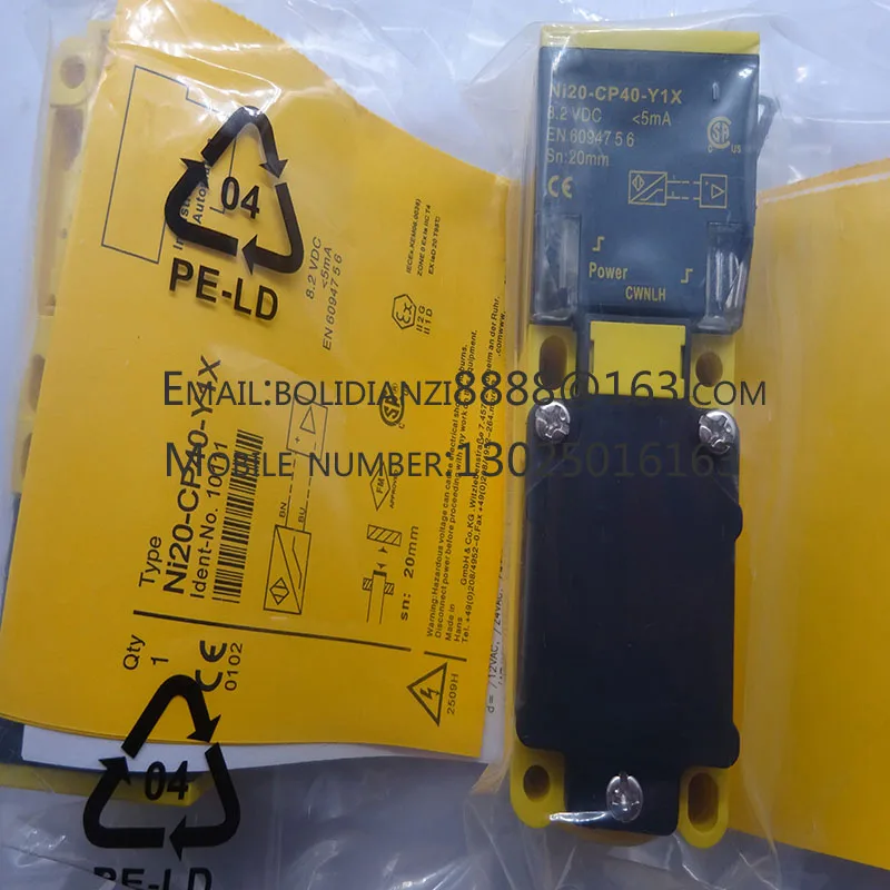 Новый в наличии датчик приближения высокого качества NI20-CP40-Y1X/S97 /S100 NI35-CP40-VP4X2