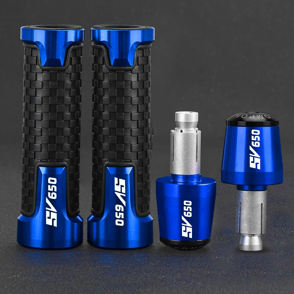 

7/8"22MM Universal Motorcycles For SUZUKI SV 650 SV650X SV650/S All Years Handlebar Grips Handle Bar End Cap Plug Accessories