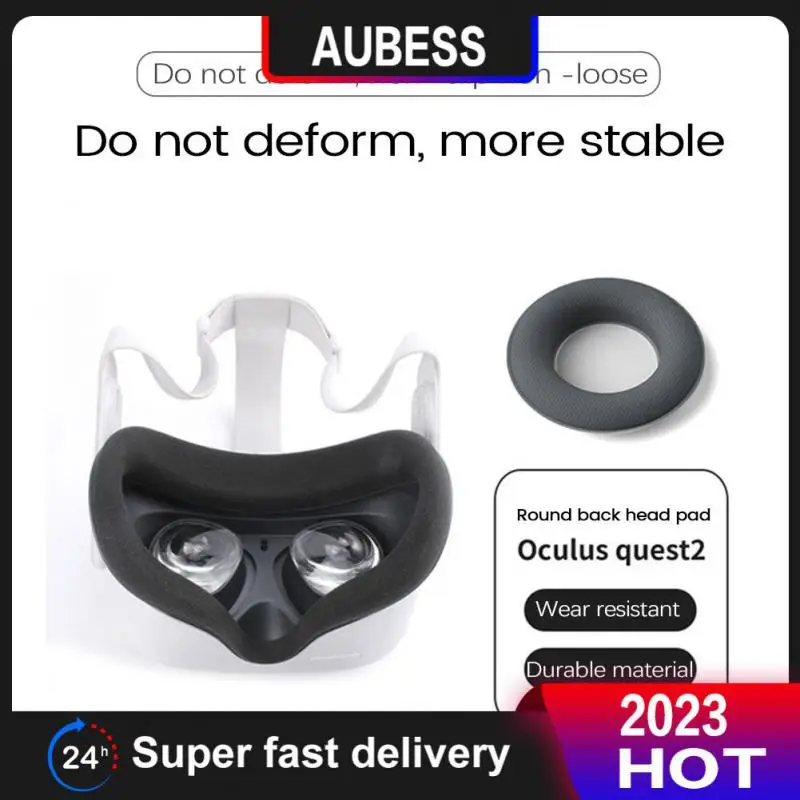 

Head Pressure Balance Pad Reduce Head Pressure Breathable Vr Back Head Pad Easy Installation Pressure Balance For Oculus Quest 2